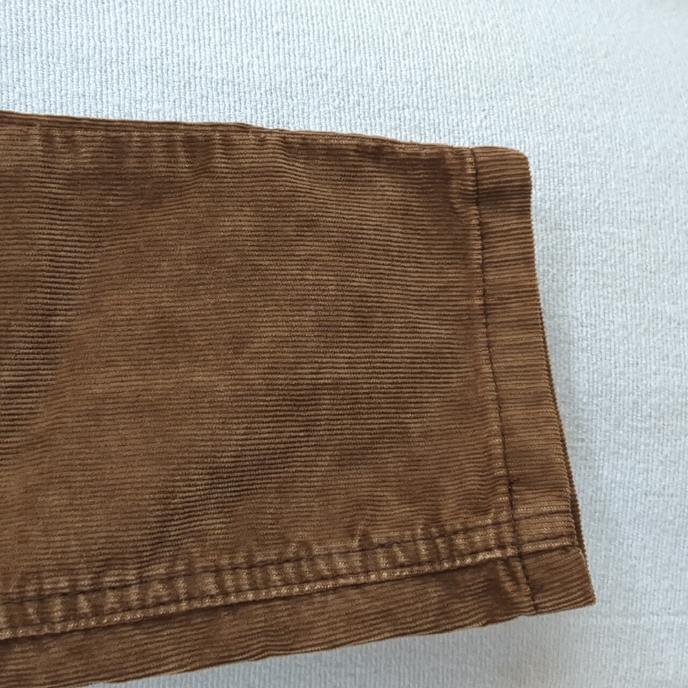 EUC Free People Corduroy Low Rise Skinny Jeans Size 28 Brown Soft Fabric - Picture 5 of 11